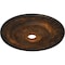 Ekena Millwork Sunflower Ceiling Medallion (Fits Canopies up to 5 5/8"), 29 1/2"OD x 3 5/8"ID x 1 5/8"P, Rust CM29SFRUS - alternate 2